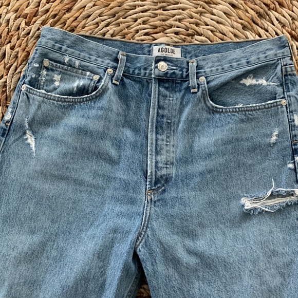 Agolde 90’s Mid Rise Loose Fit Jean sz31 - Picture 8 of 16